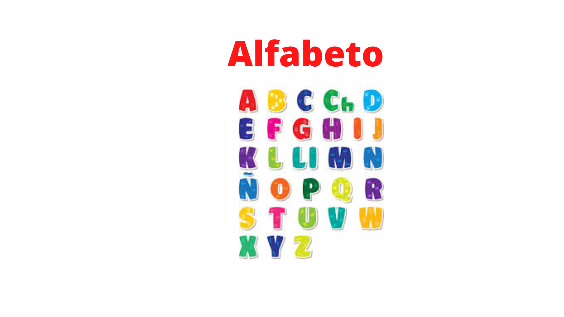 alfabeto